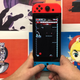 And here’s my colleague Ethan playing my Switch vertically, too. He’s the better hand model.